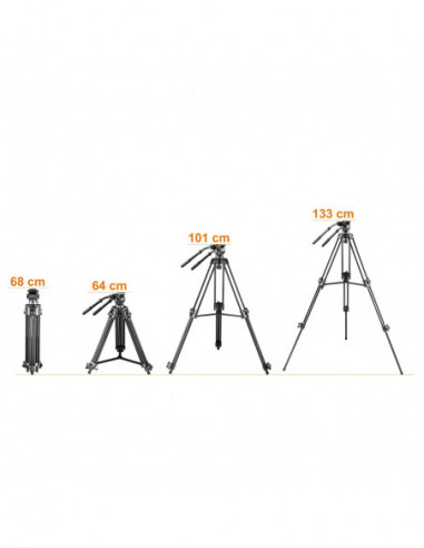 Walimex pro EI-717 Video-Pro-Tripod,...