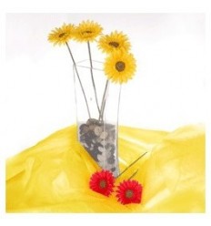 Walimex let stofbaggrund, 3x6m, gul 1 2