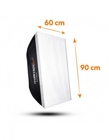Walimex Softbox PLUS 60x80cm f. Visatec