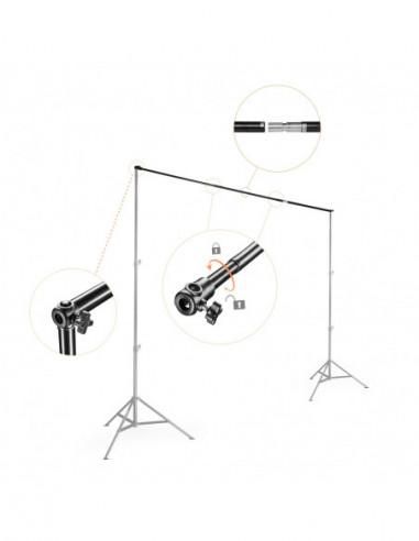 Telescopic Background Crossbar,...