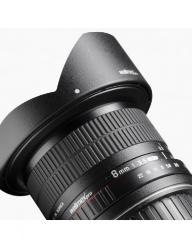 Walimex pro 8/3.5 Fisheye II APS-C...