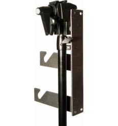 Triple hooks til 3 papirruller  (33cm beslag - Længestehook 21,5 cm) ((Kan sættes på såvel loft som væg)) 0 2