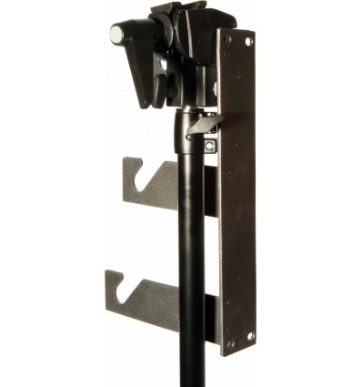 Triple hooks til 3 papirruller  (33cm beslag - Længestehook 21,5 cm) ((Kan sættes på såvel loft som væg)) 1