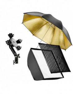 Walimex Set 4 Flash Holder,...