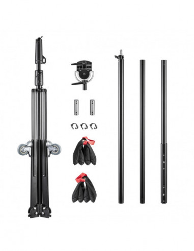 Walimex pro Wheeled Boom Stand with...