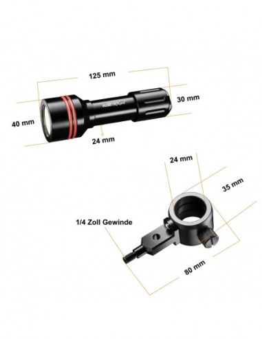 Walimex pro LED Scuuba lamp holder...