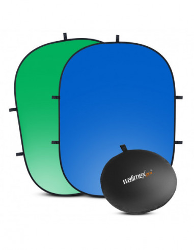 Foldable Background 150 x 210 blue/green