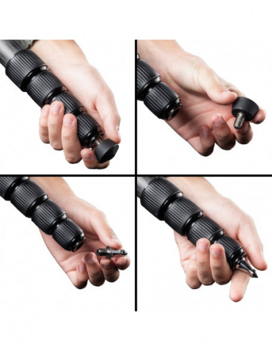 Mantona monopod Pro ONE 165C