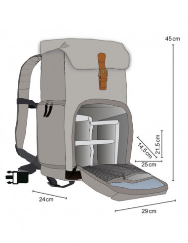 Mantona photo backpack Luis junior...