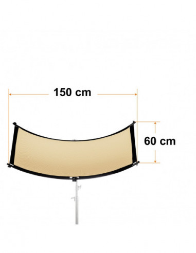 Walimex pro 3in1 Reflector Halfpipe,...