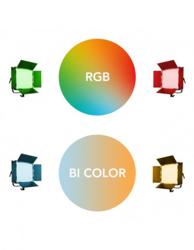 Walimex pro LED Rainbow 100W RGBWW Set 3