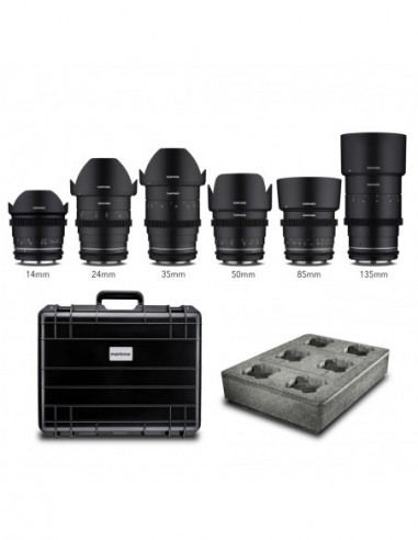 Samyang MF 14/24/35/50/85/135 MK2 Set...