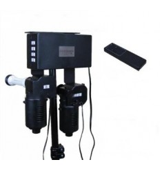 Motorstyret Baggrundssystem til 2 Ruller 0