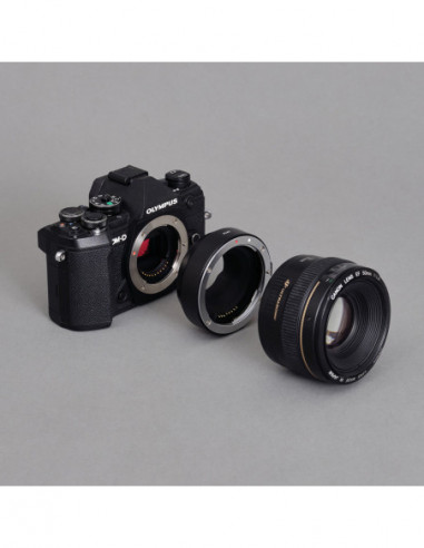 Electronic Lens Mount Adapter EOS M4/3