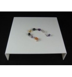 SORT - Lille Krystal Foto Bord/Baggrund, 24x24 cm 0 2