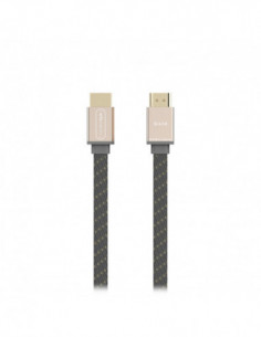 HDMI Kabel Flat Gold 1.5m