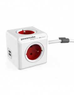 PowerCube Extended USB Rood...
