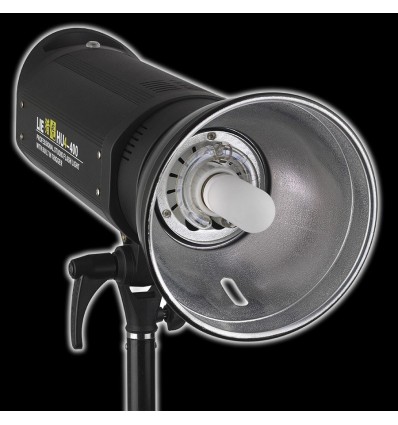 LH-1200 - 1200watt Digital Flashlampe - Ledetal 106 - LCD display - Indbygget trigger / Mulighed for fjernbetjening 0