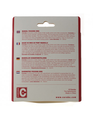 Manual Focusing Ring 64 68mm