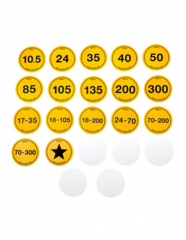 Writable Rear Lens Cap Nikon