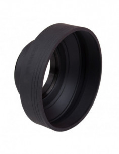 Rubberen Zonnekap 3in1 62mm