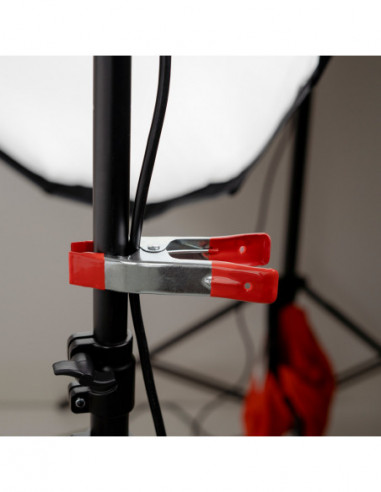 Metalen Multi Veer Klem 6 inch rood