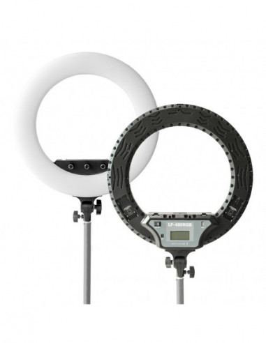 RGB Round Vlogger 18 inch LED Set met...