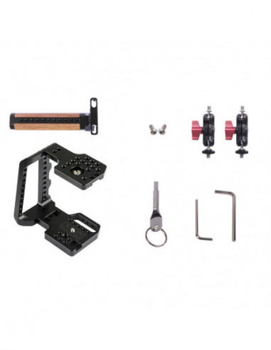 Half Cage met Wooden Top Handle voor...