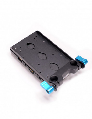 V Mount Voeding met 15mm Rod Mount