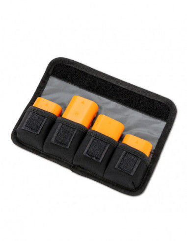 Battery Holder Pro 4 stuks Grijs