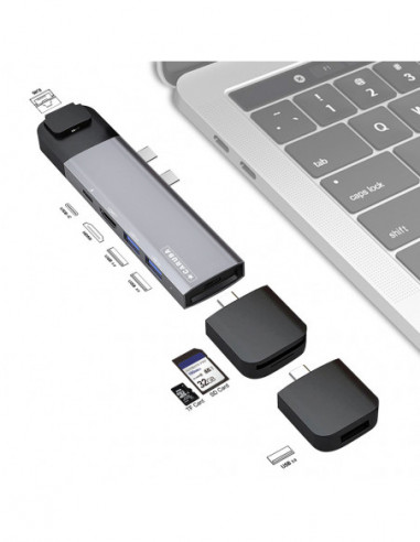 Multi Functional 9 in 1 USB C Hub...