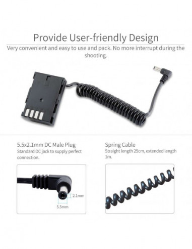 FW50 dummy battery A6500 A7 to DC