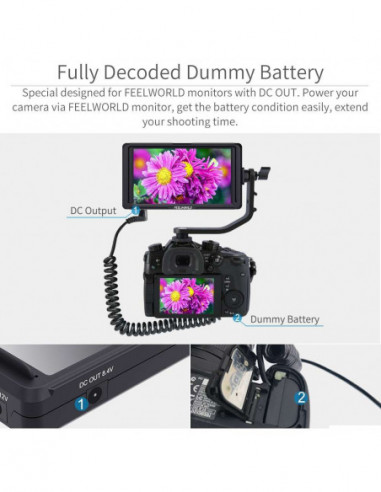 FZ100 dummy battery A7III to DC