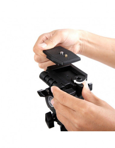 WT 3958M Monopod with Fluid Head and...