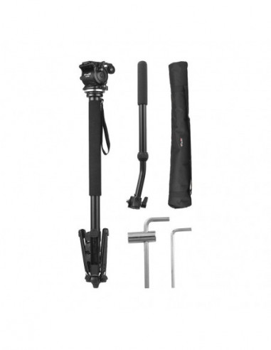 WF 500S Aluminium Monopod met Fluid...