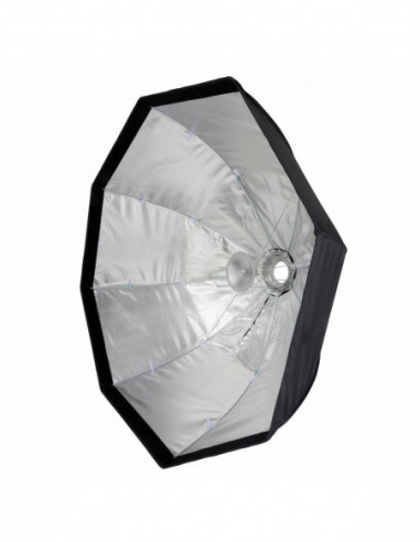 Quick Assembly Matte Zilver Octabox...