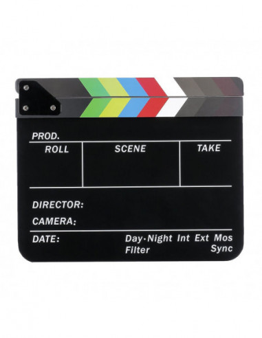 Professionele Director Clapper...