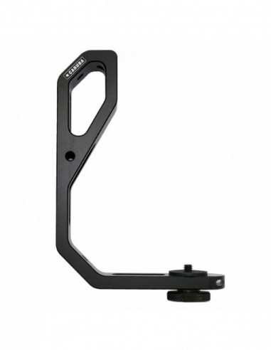 Gimbal L bracket with 3 hot shoe...