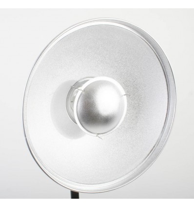 Beauty Dish, 41 cm med bicelle SØLV 2
