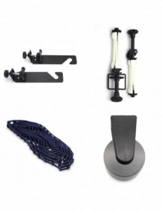 Ophangsysteem voor 1 rol...