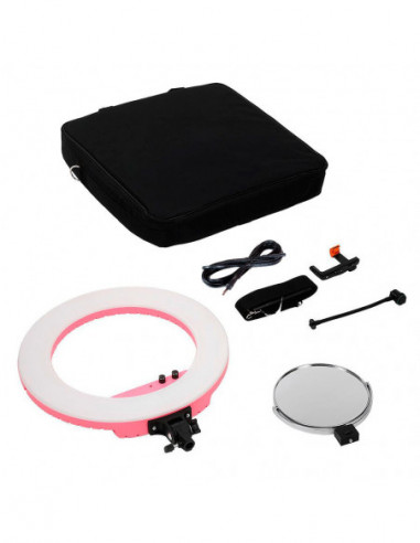 Round Vlogger 18 inch LED Set PRO met...