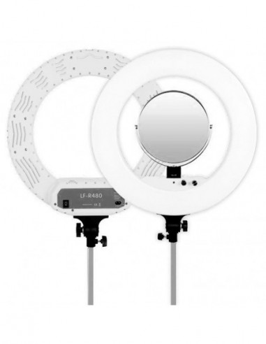 Round Vlogger 18 inch LED Set PRO met...