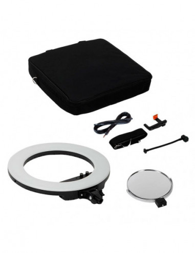 Round Vlogger 18 inch LED Set PRO met...