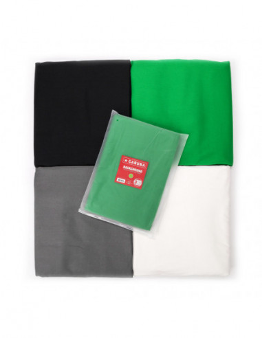 Achtergronddoek 2x3m Chroma Key Green