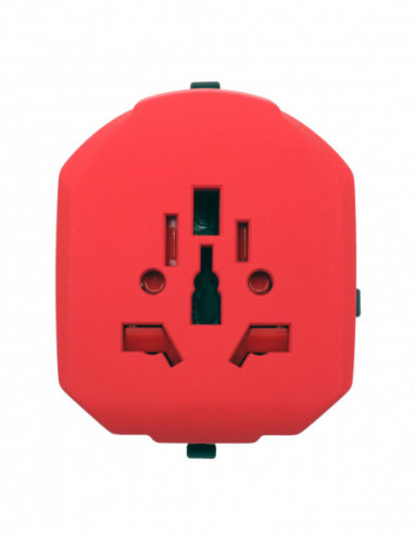 Multi Reis Adapter   Rood