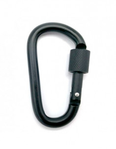 Karabijnhaak Zwart (Set van...