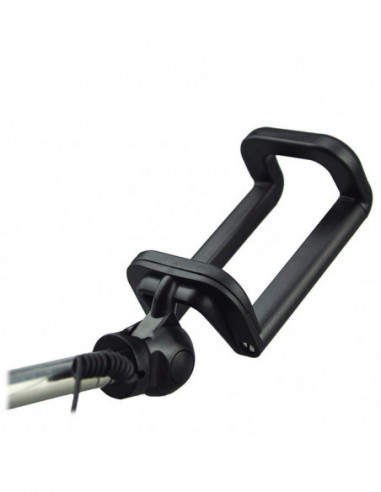 Selfie Stick Plug & Play   Grijs