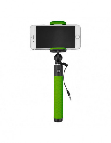 Selfie Stick Plug & Play   Green