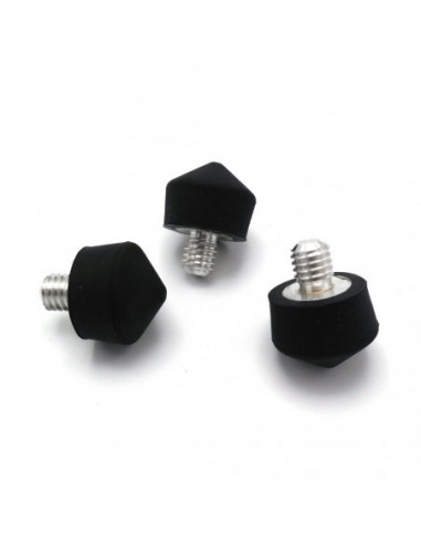 3/8" Statief Voetje   Rubber / 25mm...