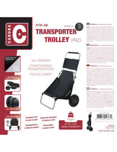 Pro Trolley III   Zwart